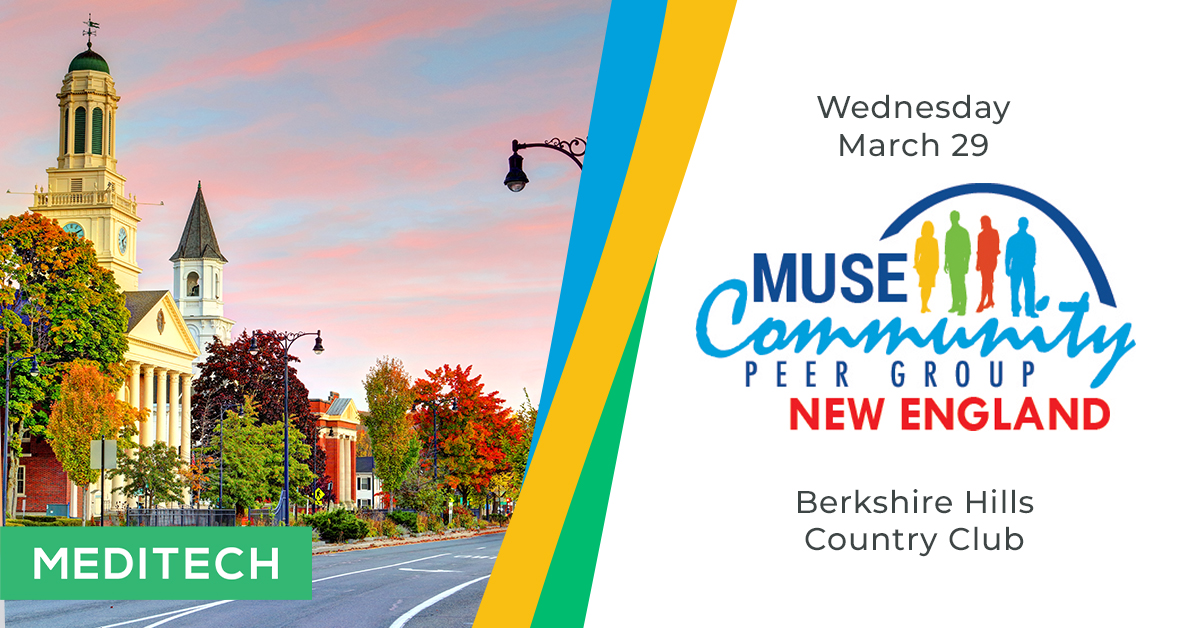 MUSE New England Peer Group Event 23 social media event promo